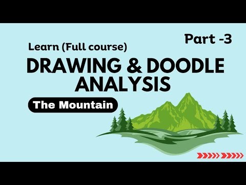 Part 3, "Master Doodle Drawing Analysis: Free Weekly Full Course for all", The Mountains