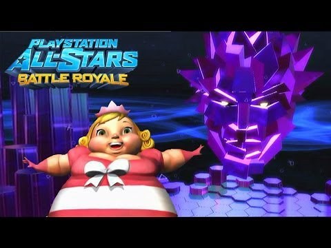 Playstation All Stars Battle Royale: Fat Princess Arcade Walkthrough (Commentary) (PS3) (HD)