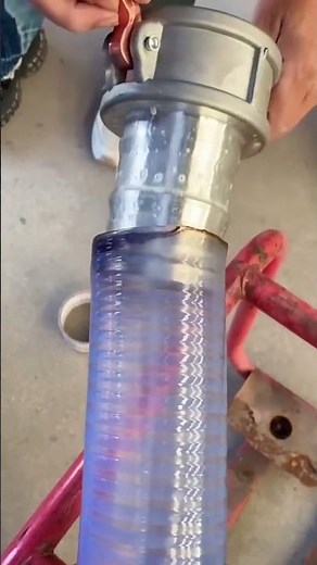 Installation process of PVC transparent hose joints