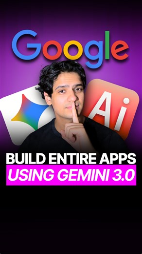Prajwal Tomar on Instagram: "Comment "GEMINI" to get the full walkthrough, and the prompt for building entire App UIs using Gemini 3.0. Google just dropped Gemini 3.0. It’s wild. This thing can build a whole user interface faster than you can open your IDE. Here’s what happened to me. I had a mobile app idea—nothing fancy, just something I wanted to try. So, I grabbed a UI image off Dribbble. Zero overthinking. Just copy and paste. But here’s the trick. I ran it through my own “snap prompt” GPT.