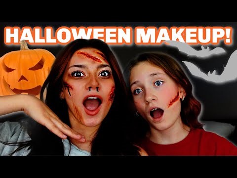 Halloween Makeup Test Run | Scary Transformation