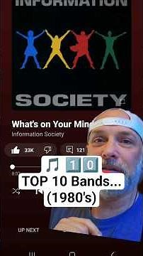 🎵 1️⃣0️⃣ TOP 10 Bands... (1980's) #top10