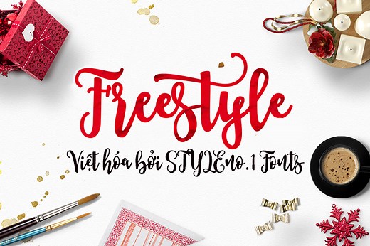 [Miễn phí] SVN-Freestyle - Việt hóa - STYLEno.1 Fonts