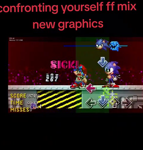 confronting yourself ff mix new graphics #fnf #confronting #yourself #sonicexe #song