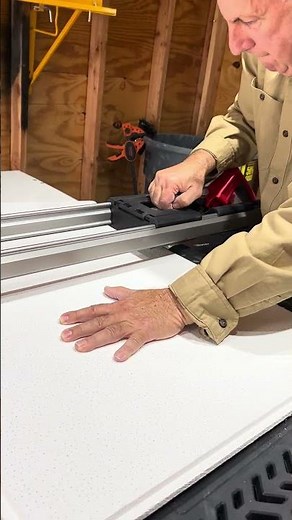 Angled Tegular Profile Edge on CertainTeed SHM 150 | RevealCut Workstation