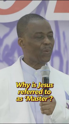 Why is JESUS being referred to as MASTER?