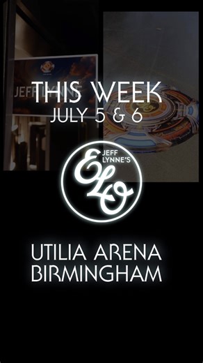 Jeff Lynne's ELO on Instagram: "The Over & Out Tour lands in Birmingham this week! Who’s ready? 🛸✨"