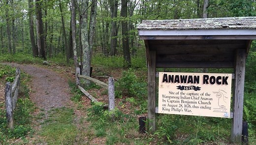 44 Things: King Anawan was captured at landmark rock in Rehoboth