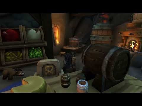 WoW Housing: My First Dwarven Cave Build