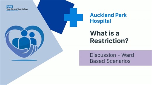 What is a Restriction - Auckland Park Hospital Video