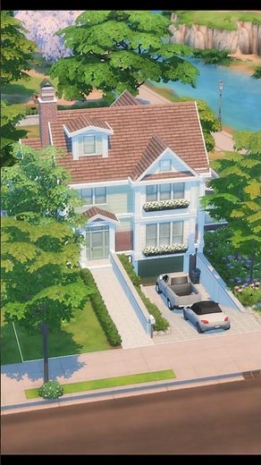 let's build a BASE GAME house in Willow Creek 🌳 #thesims4 #sims #sims4 #thesims #thesims4basegame