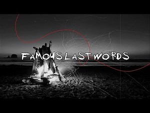 FAMOUS LAST WORDS - MY CHEMICAL ROMANCE (Lyric Video)