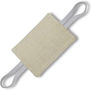 Door Slam Stopper - Noise Reducing Latch Cover Door Noise Blocker with Elastic Straps - Durable Door Silencer with Thick Fabric for Safety & Quiet Rooms - Fits All Doors 4"x3" Pack of 1