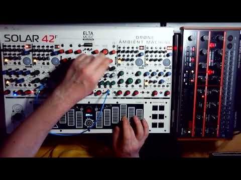 Elta Solar 42F and Behringer Grind Synthesizer experiments fun