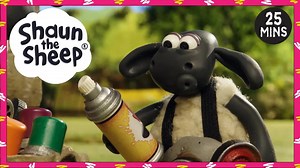 Shaun the Sheep 🐑 Full Episodes 👩‍🎨🐑 Painting by Sheep (Art) Compilation Cartoons for Kids - Shaun the Sheep | Shaun the Sheep Fans