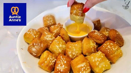 Auntie Anne's Soft Pretzel Bites Copycat Recipe