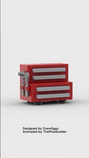 ‪@LEGO‬ Mini Toolbox | 3D Animation Build