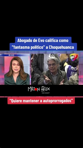 Abogado de Evo califica como