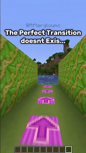 Minecraft Transition Moment