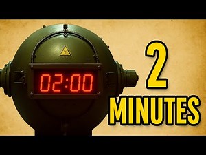2 Minute Countdown Timer with Alarm | 2 Minute Timer