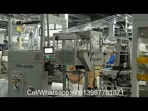 Automatic lids counting packing machine