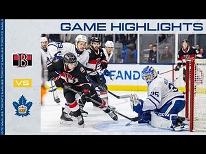 Toronto Marlies vs. Belleville Senators | Game Highlights | October 26, 2025