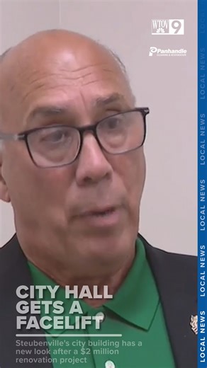Steubenville's city building has a new look after a $2 million renovation project STORY: https://wtov9.com/news/local/steubenville-city-hall-nears-renovation-completion-steubenville-city-hall-renovation-upgrades-council-meeting-2-million-citizens-completion | WTOV NEWS9
