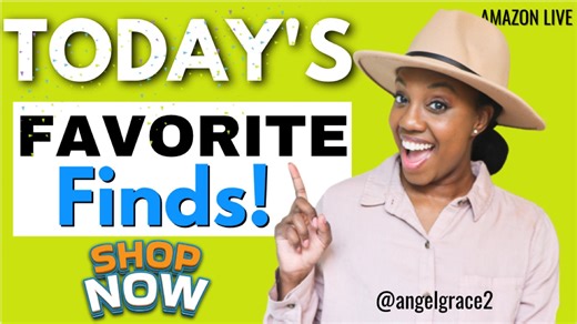 Watch Live with Angel Favorite Sales HAPPENING NOW!!! on Amazon Live