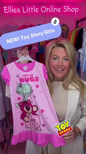 OUR BRAND NEW DISNEY TOY STORY GIRLS NIGHTDRESSES ARE WAY TOO CUTE READY FOR THE NEW TOY STORY FILM COMING! 🥰🥺💖🎬🍿 Available to purchase online now! 🦖🧸🐷 #ellieslittleonlineshop #toystory #disneyuk #toystorygirl #toystory5
