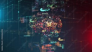 Brain AI Machine Learning Neural Network Data Processing Algorithm Development