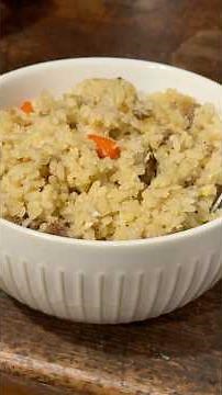 First Creative Recipe in Instant Pot! (Recipe in Description)! 🍳🍚😋 Eggs, Botan Rice, Sausage 🌶️