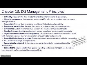CDMP Data Quality Management - DAMA