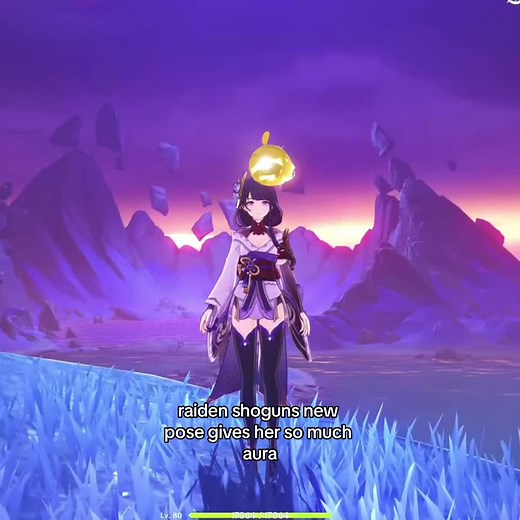 Unlocking Raiden Shogun's New Pose: Genshin Impact Edit