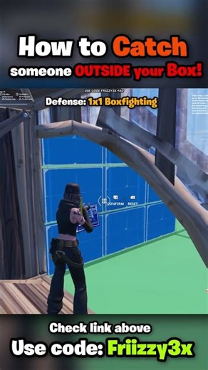 How to Catch Someone Outside our Box! | #fortnitetips #gaming #fortniteclips #gamingcontroller