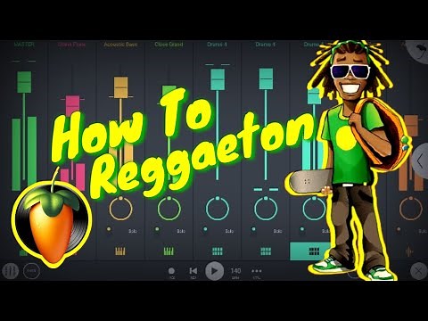 How To Make A Reggaeton / Hip Hop Reggae Type Beat (FL Studio Mobile Tutorial)