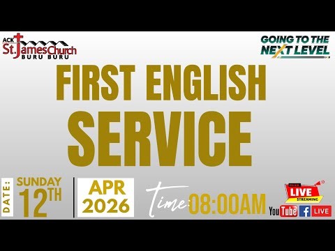 FIRST ENGLISH SERVICE | THE SECOND SUNDAY OF EASTER