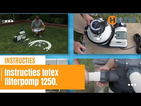 Intex zandfilterpomp 4m3