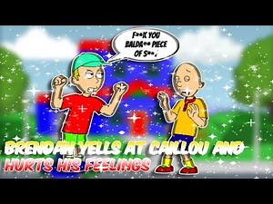 Brendan yells at caillou & hurts his feelings/Grounded (MY FIRST GOANIMATE VIDEO)