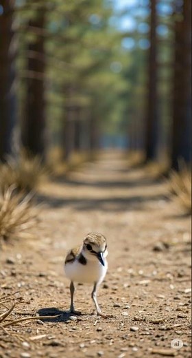 "Meet the Adorable AI-Generated Baby Killdeer: Their FIRST Day Outdoors 🐦❤️"