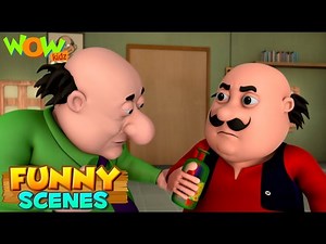 BEST SCENES of MOTU PATLU | FUNNY Cartoons in Hindi | Wow Kidz | Compilation 44 - Videos For Kids