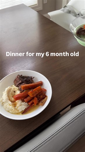 Easy Slow Cooker Pot Roast for Babies