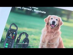 New Arrival: T810 Remote Dog Trainer. Here you will fully master the operation guide of T810