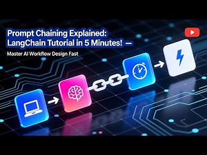 Prompt Chaining Explained: LangChain Tutorial in 5 Minutes!