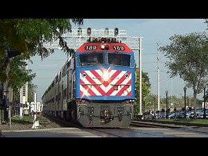 Metra evening rush hour on the BNSF racetrack -9/24/14