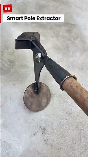 Smart Pole Extractor: The Easiest Way to Pull Out Metal Stakes