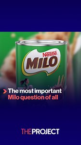 The most important Milo question of all. | The Project