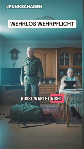 Military service canceled: Grandpa still stands ready for action #bundeswehr #pistorius #military...