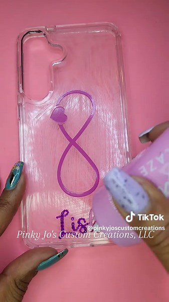 Bling Phone Case Customization with Rhinestones