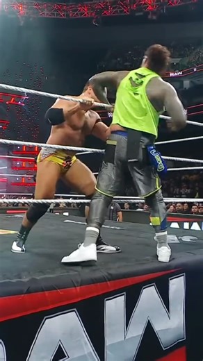 This Punch Changed Everything 👊⚡ #WWE #WWERaw #SmackDown | Fighter Sports