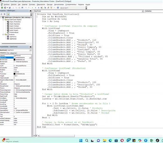 creando una plantilla para control de inventario para nuestros clientes de chile x2😃💪 #emprendimiento #gastos #ventas #trabajo #emprendedor #tienda #inventario #negocios #chile #fyp #programacion #excel #vba